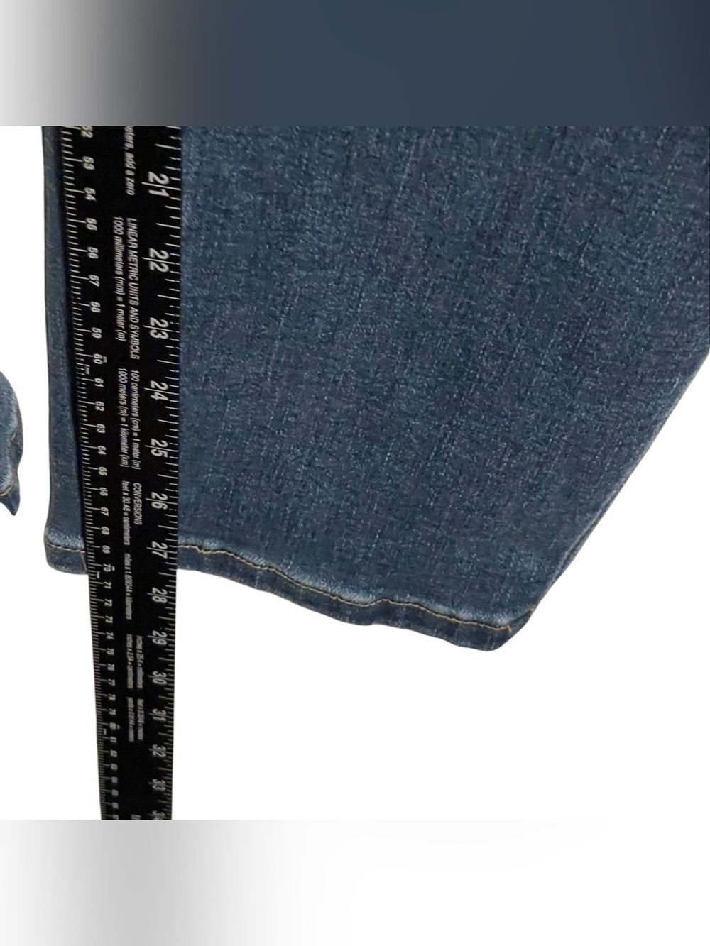 Vervet High Rise Skinny Jeans Women’s Plus Size Light Wash Stretch Denim SIZE 16 - Picture 8 of 11